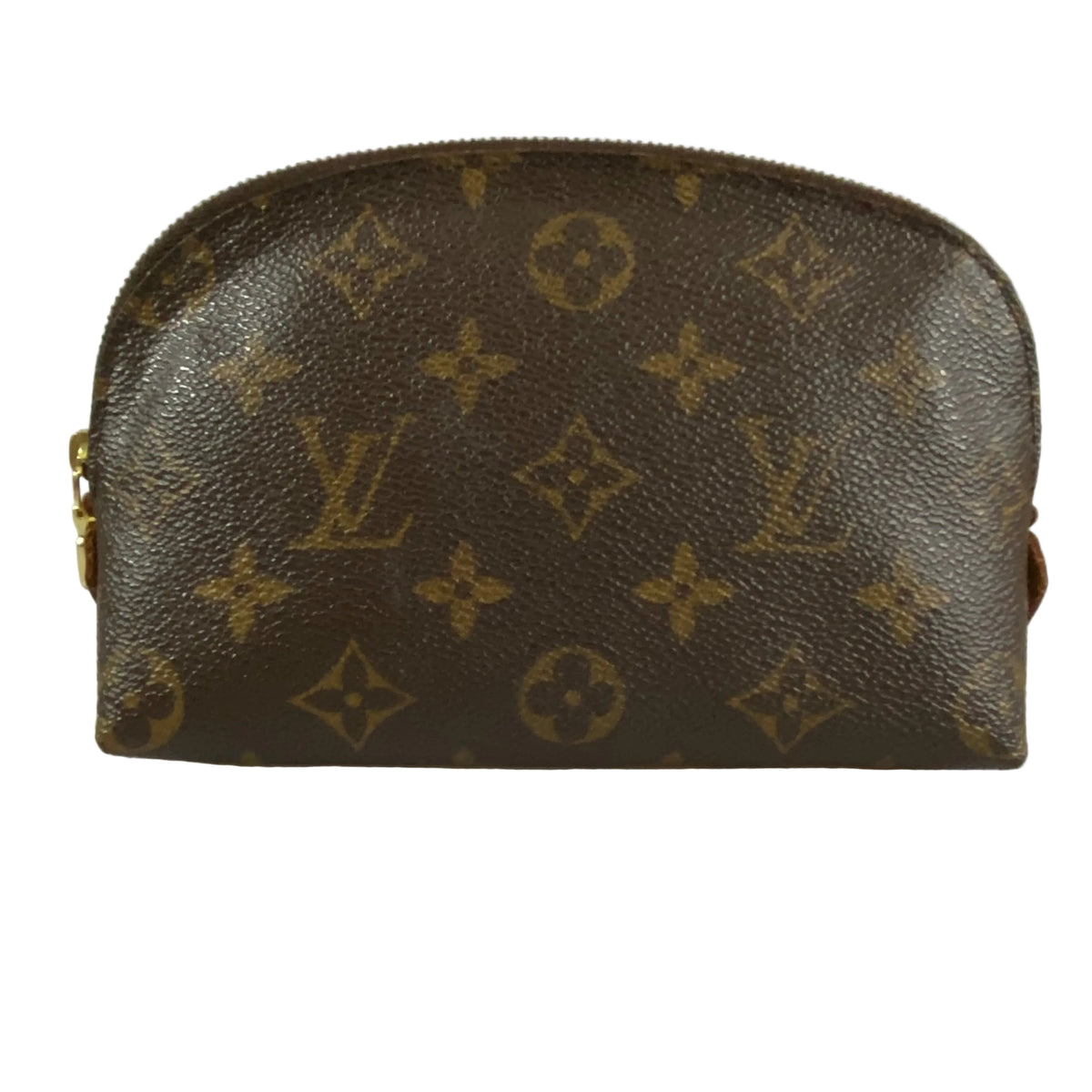Louis Vuitton monogram cosmetic pouch CA0074 Authentic with COA 7.5x4.7