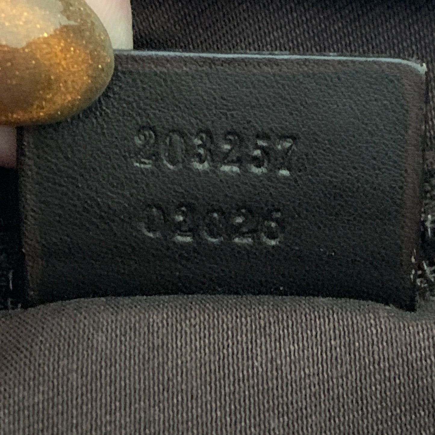 Gucci monogram crossbody bag authentic with COA