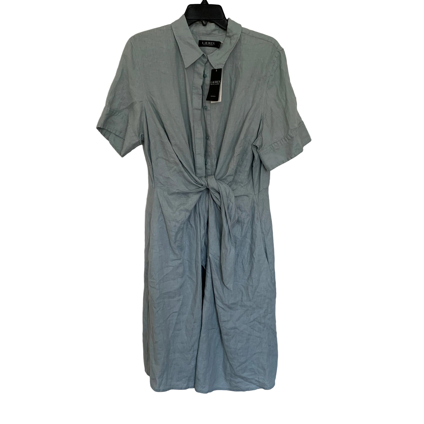 Lauren Ralph Lauren women’s plus size NWT blue linen Dress size 14w