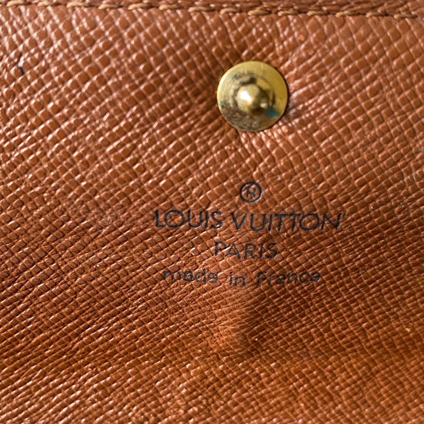 Louis Vuitton monogram long wallet TH0023 Authentic with COA