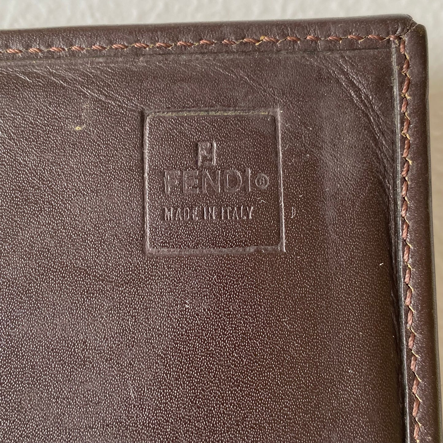 Fendi wallet zucca monogram long wallet Authentic with COA 7.5x3.9