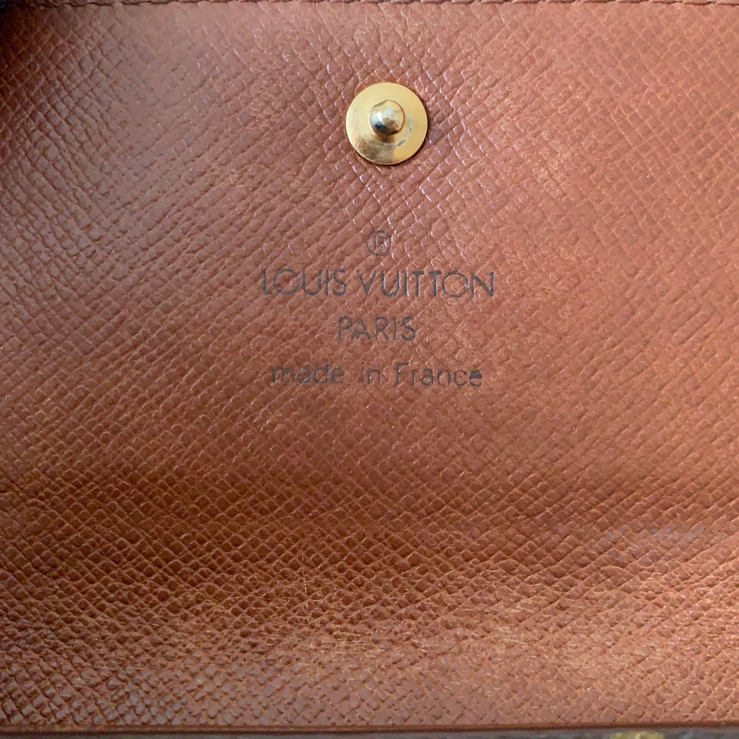 Louis Vuitton monogram compact wallet TH0825 authentic with COA