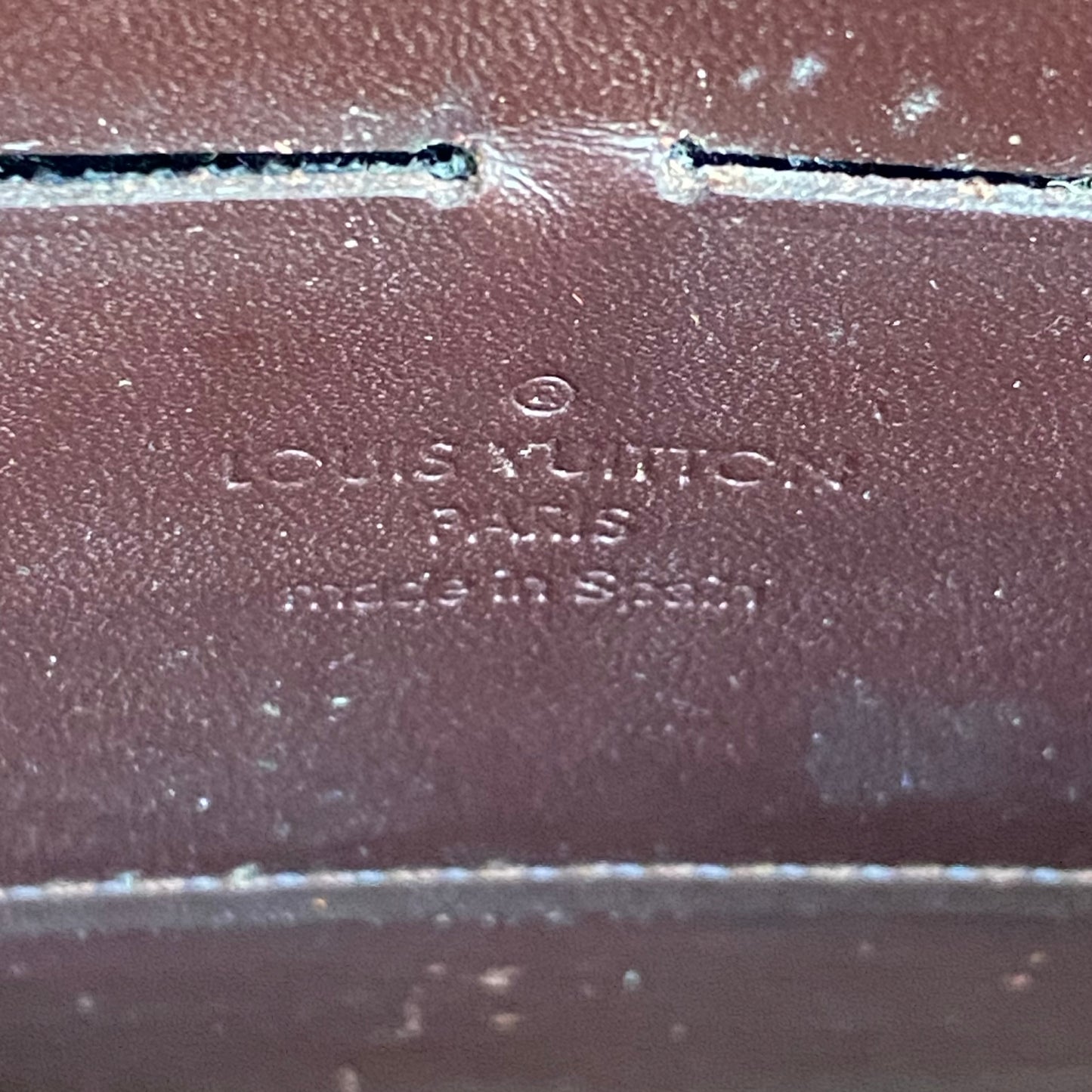 Louis Vuitton monogram vernis zippy wallet CA5008 Authentic with coa