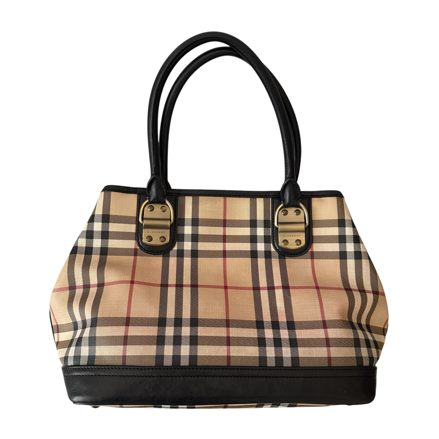 Burberry nova check tote bag authentic with COA