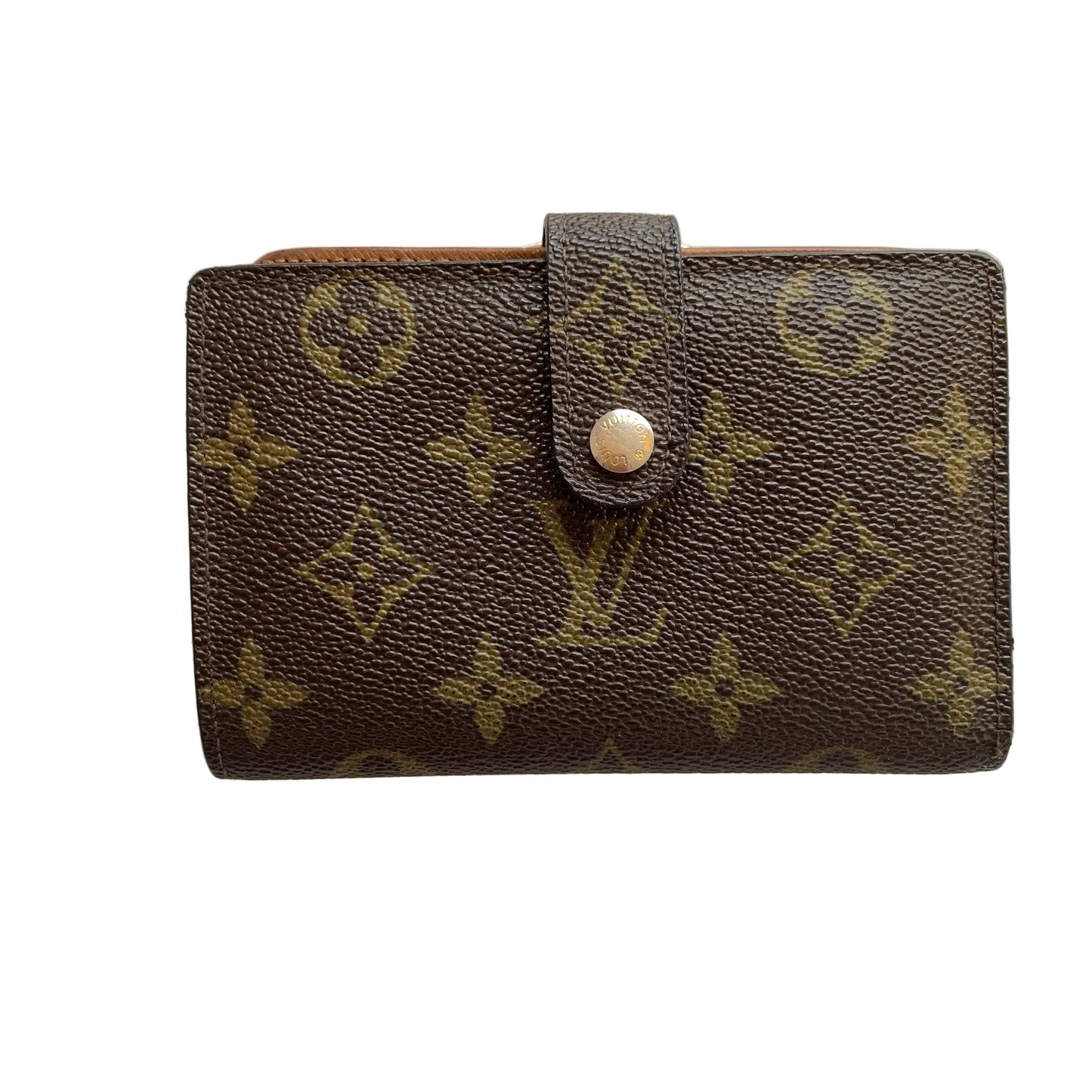 Louis Vuitton monogram women’s compact wallet MI0095 authentic with COA