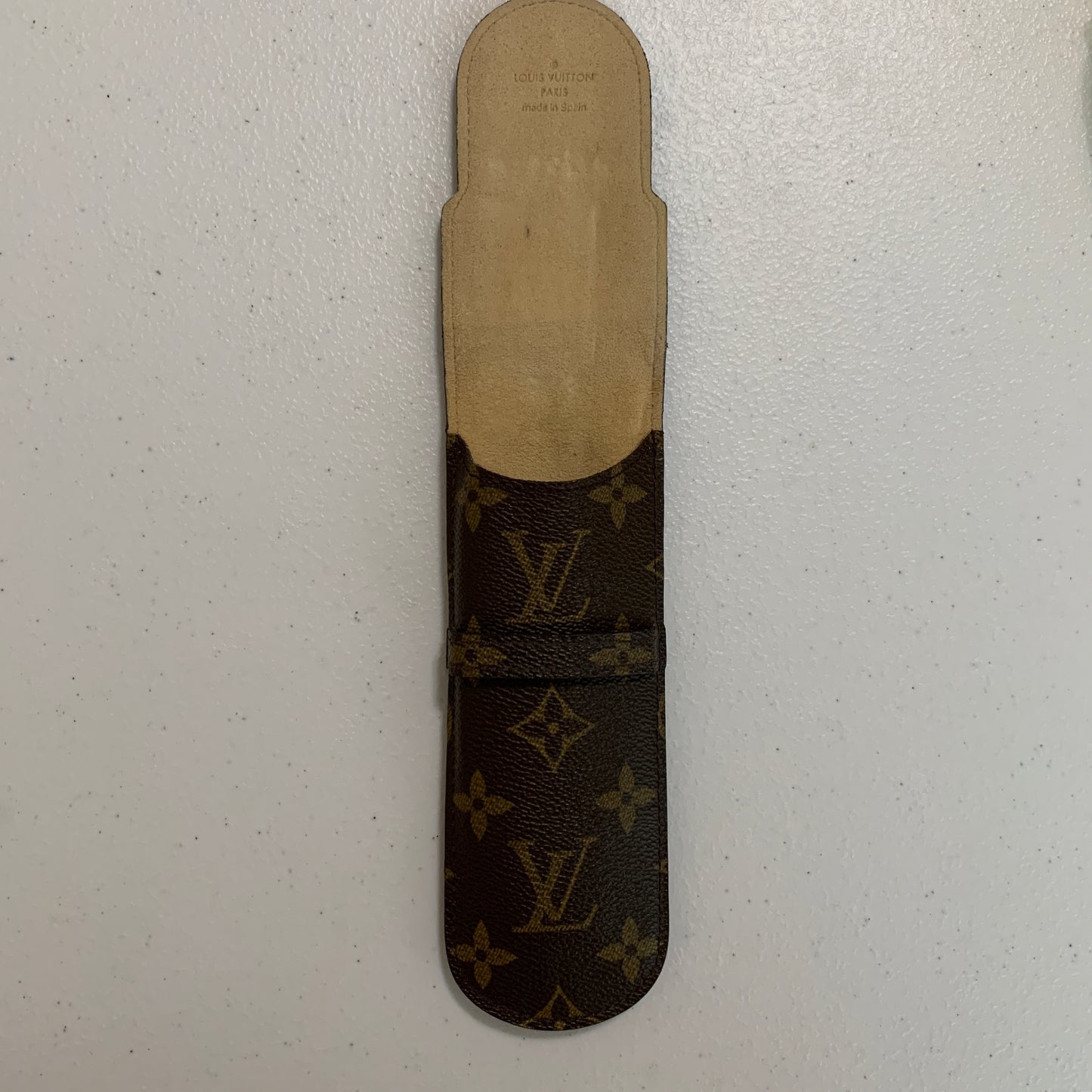 Louis Vuitton monogram pen case holder CA0052 authentic with COA