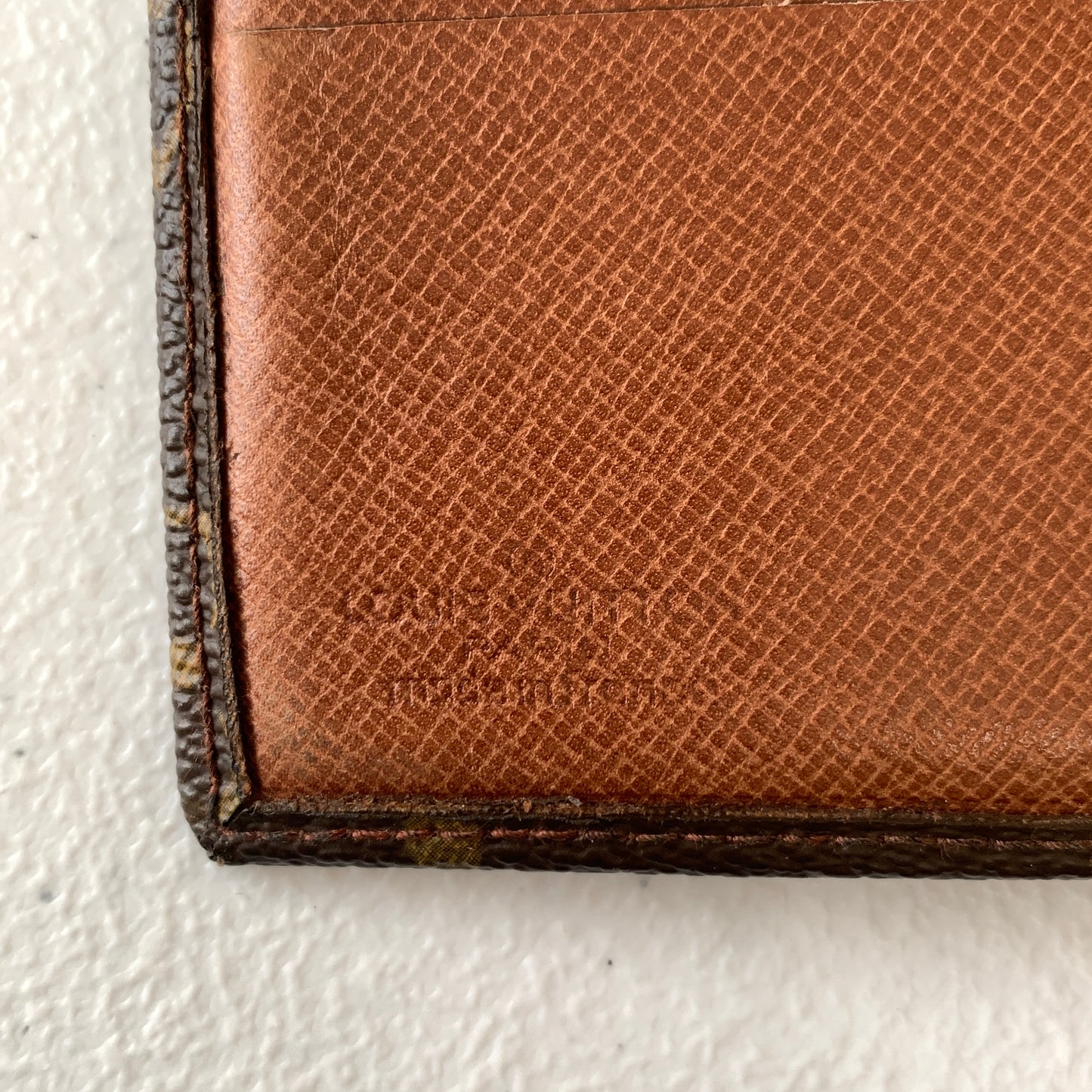 Louis Vuitton monogram men bifold wallet 854 Authentic with COA