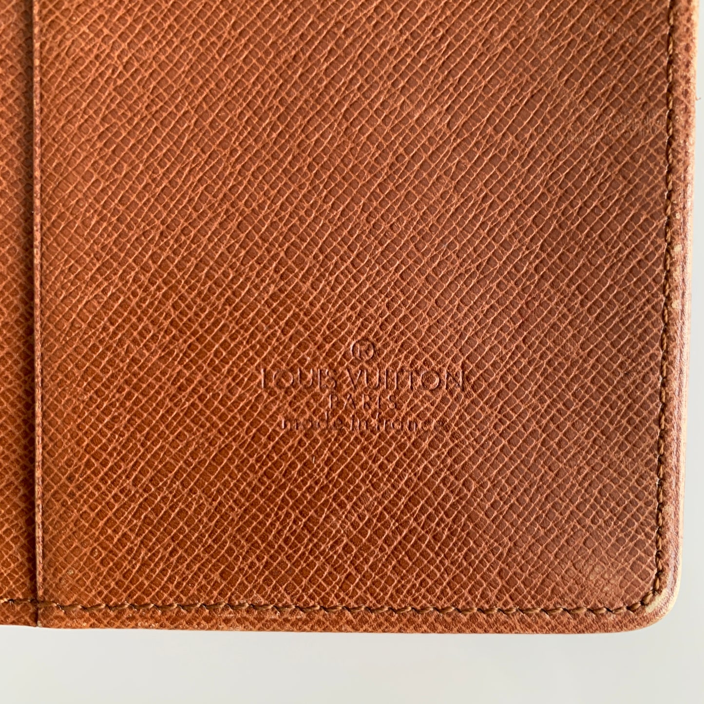 Louis Vuitton monogram long card holder wallet 8911CT authentic with COA