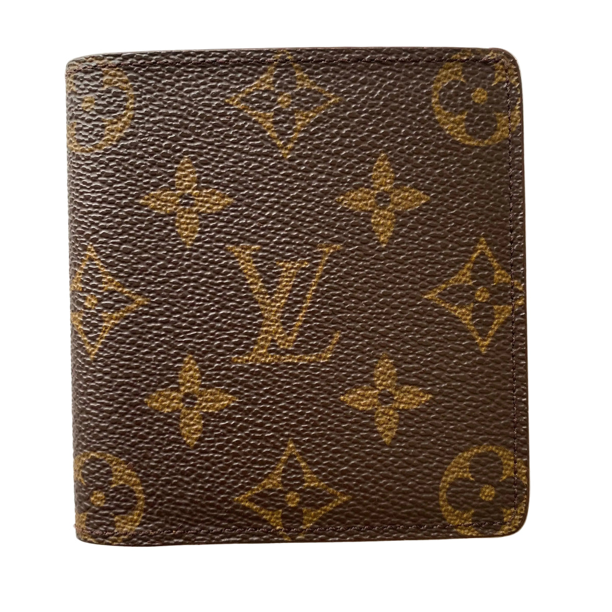 Louis Vuitton monogram men’s bifold wallet CT0945 Authentic with COA 3.8x3.6