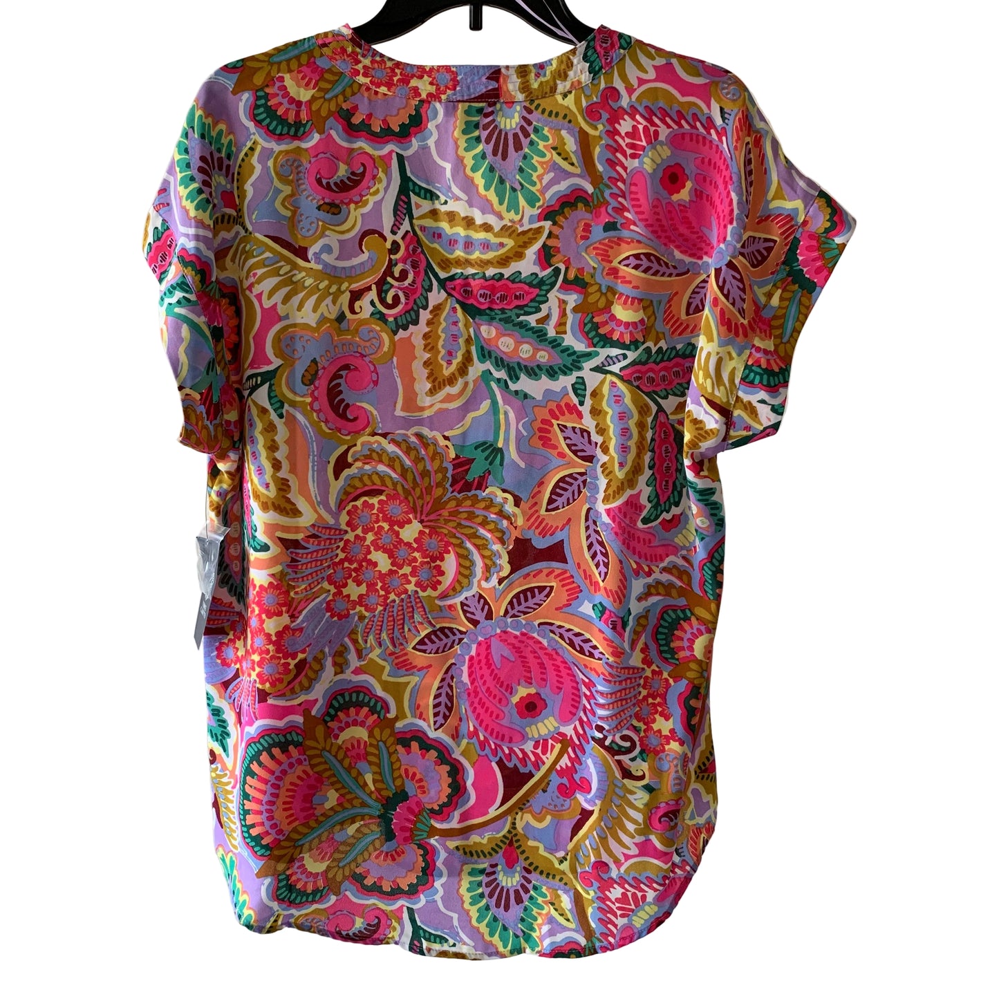 Vince Camuto Womens NWT colour full print shirt size large