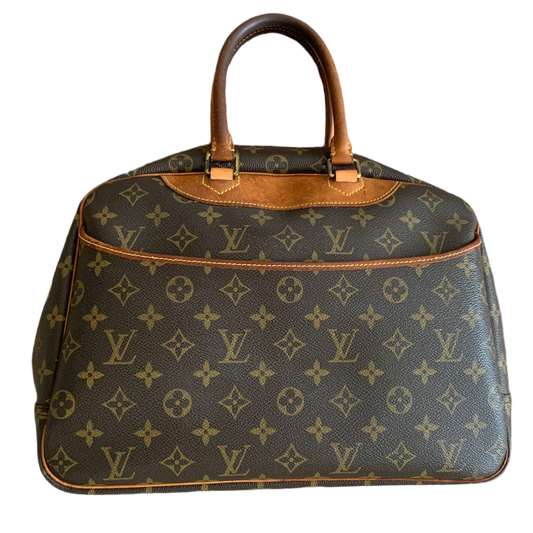 LV1025 Louis Vuitton unisex Deauville monogram handbag