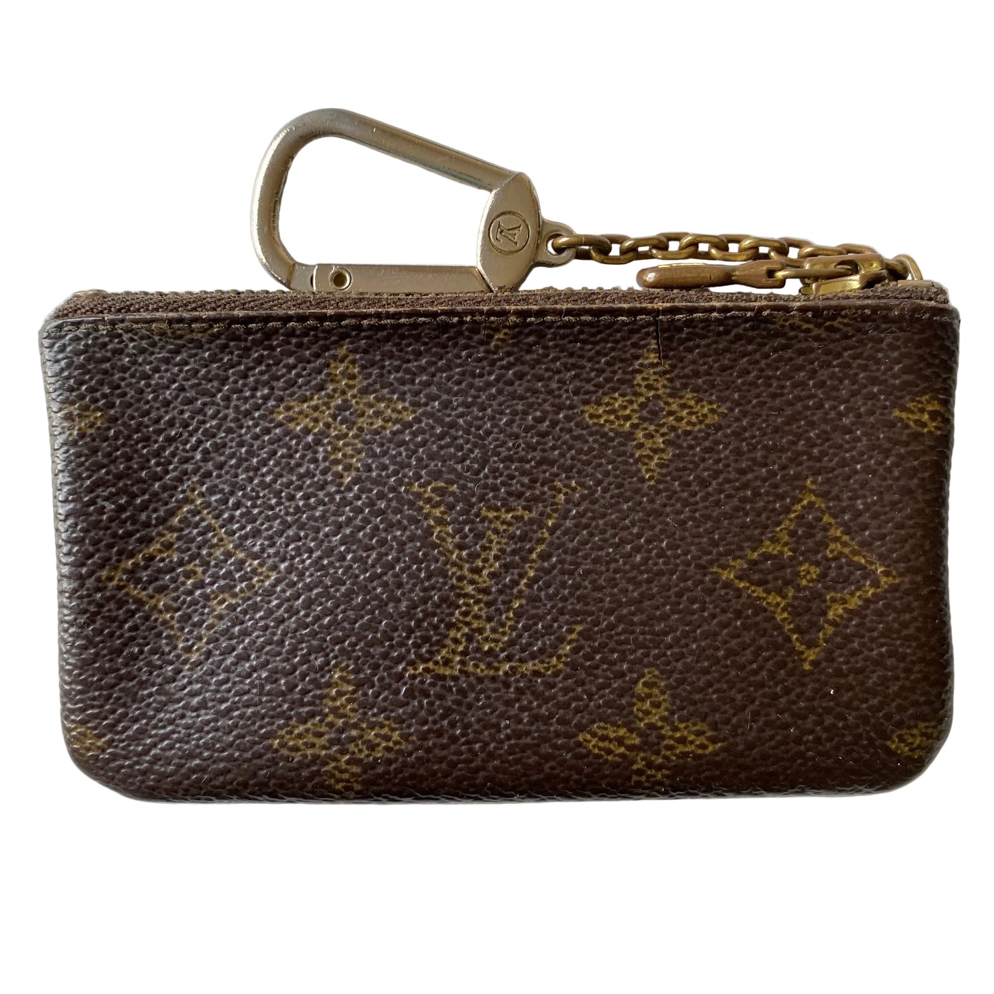 Louis Vuitton monogram key pouch Authentic with COA