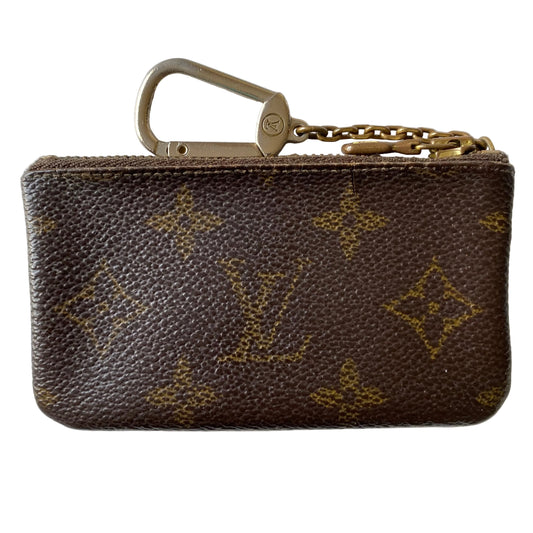 Louis Vuitton monogram key pouch Authentic with COA