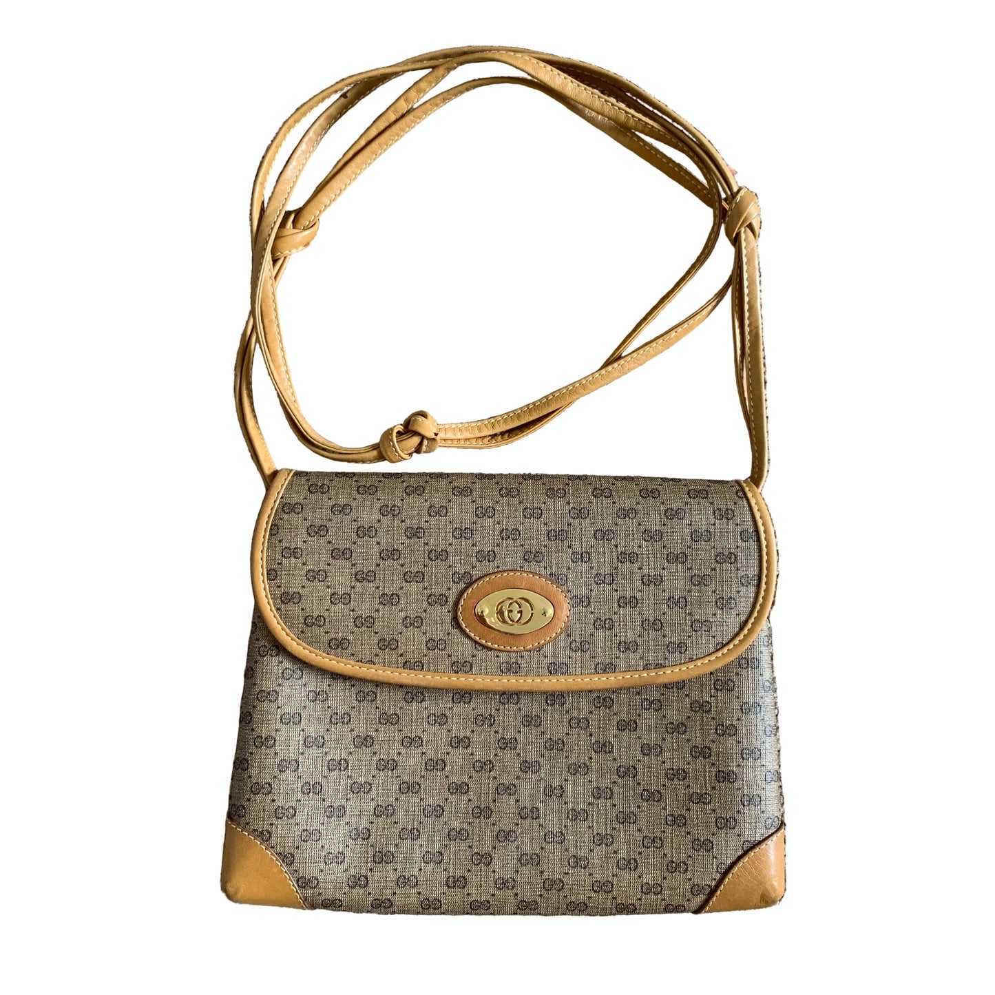 Gucci vintage micro GG crossbody bag authentic with COA