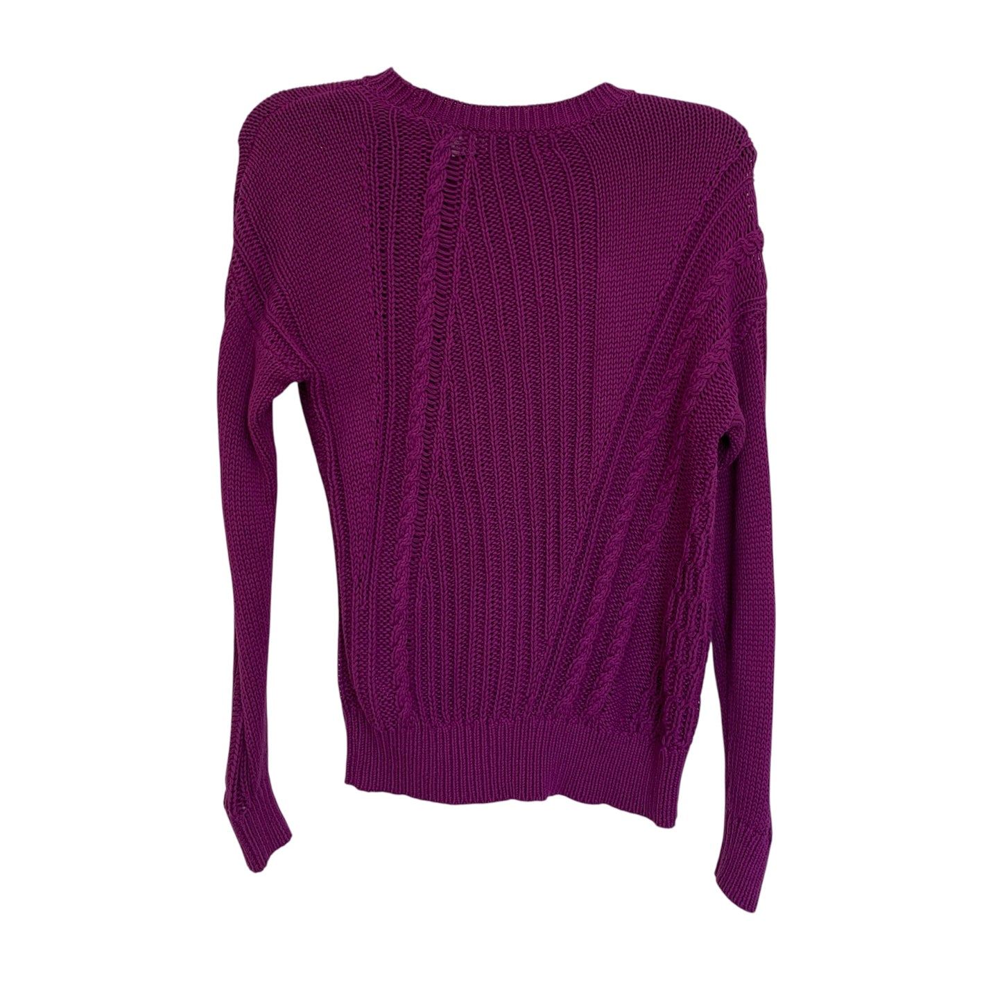 Lauren Ralph Lauren women’s NWT purple long sleeve cotton sweater size XS