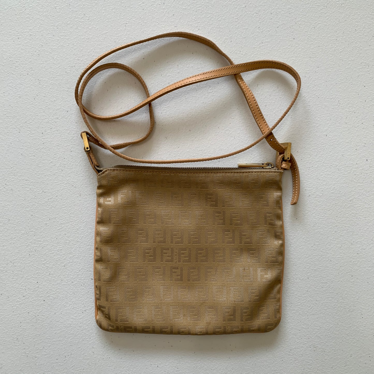 Fendi FF monogram crossbody bag authentic with COA