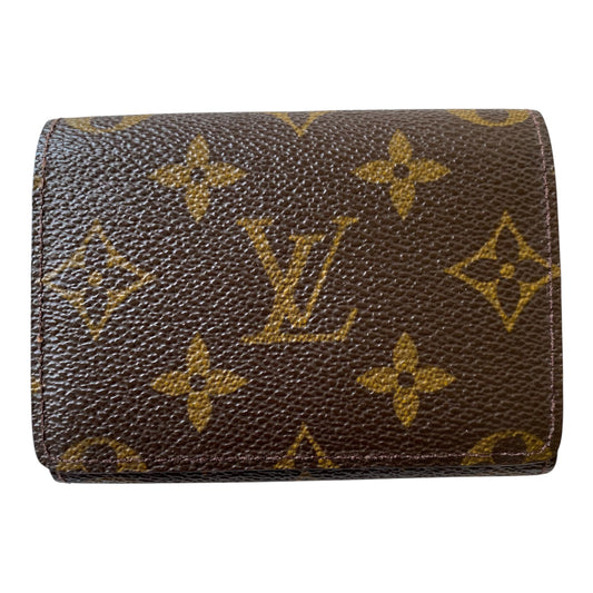 Louis Vuitton monogram card holder wallet Authentic with coa