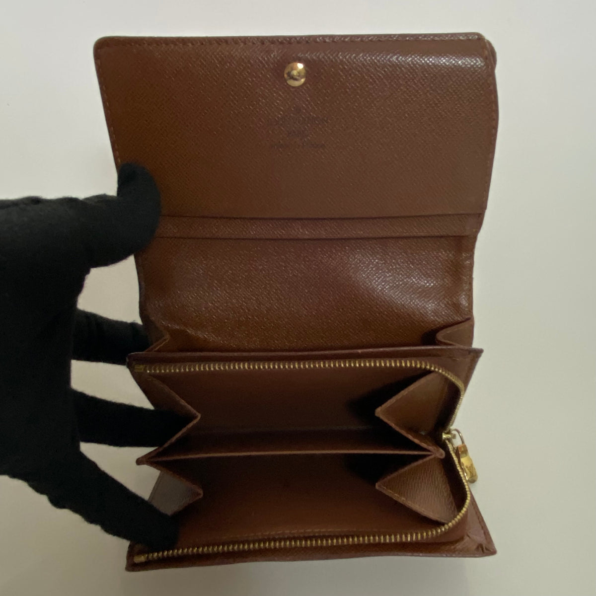 Louis Vuitton monogram wallet RA0072 Authentic with COA 5.5x3.6