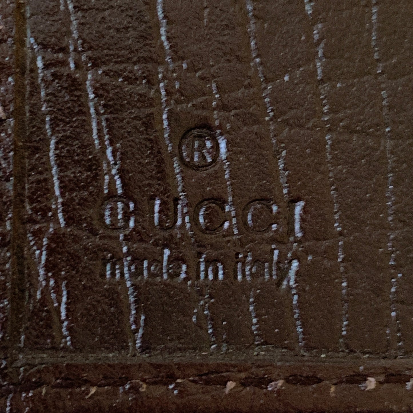 Gucci bamboo monogram compact Wallet Authentic with COA and box