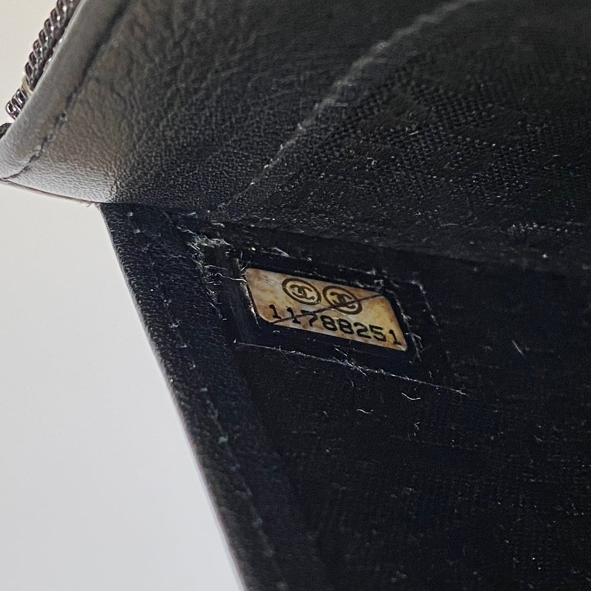 Chanel deep green patent leather long wallet Authentic with COA 7.2x4.2x0.7