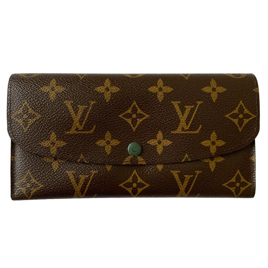 Louis Vuitton monogram Long Wallet CA0140 authentic with COA
