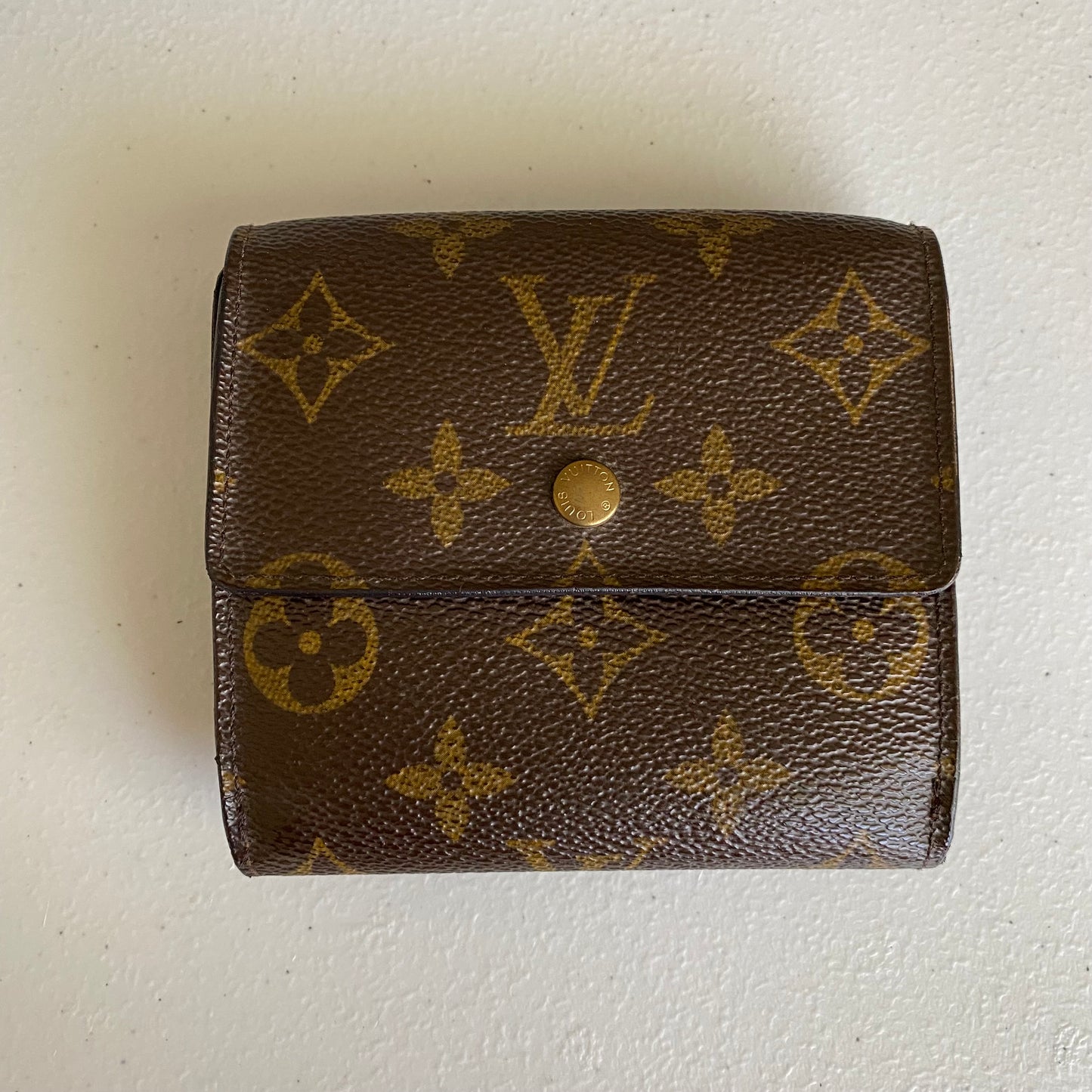 Louis Vuitton monogram trifold sp1021 wallet authentic with coa