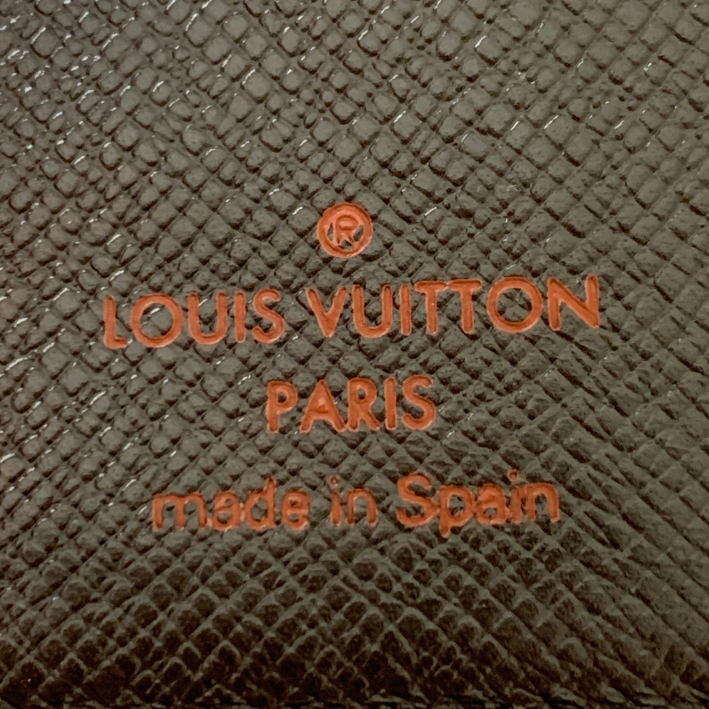 Louis Vuitton red Epi leather agenda CA0978 authentic with COA 5.8x4.4