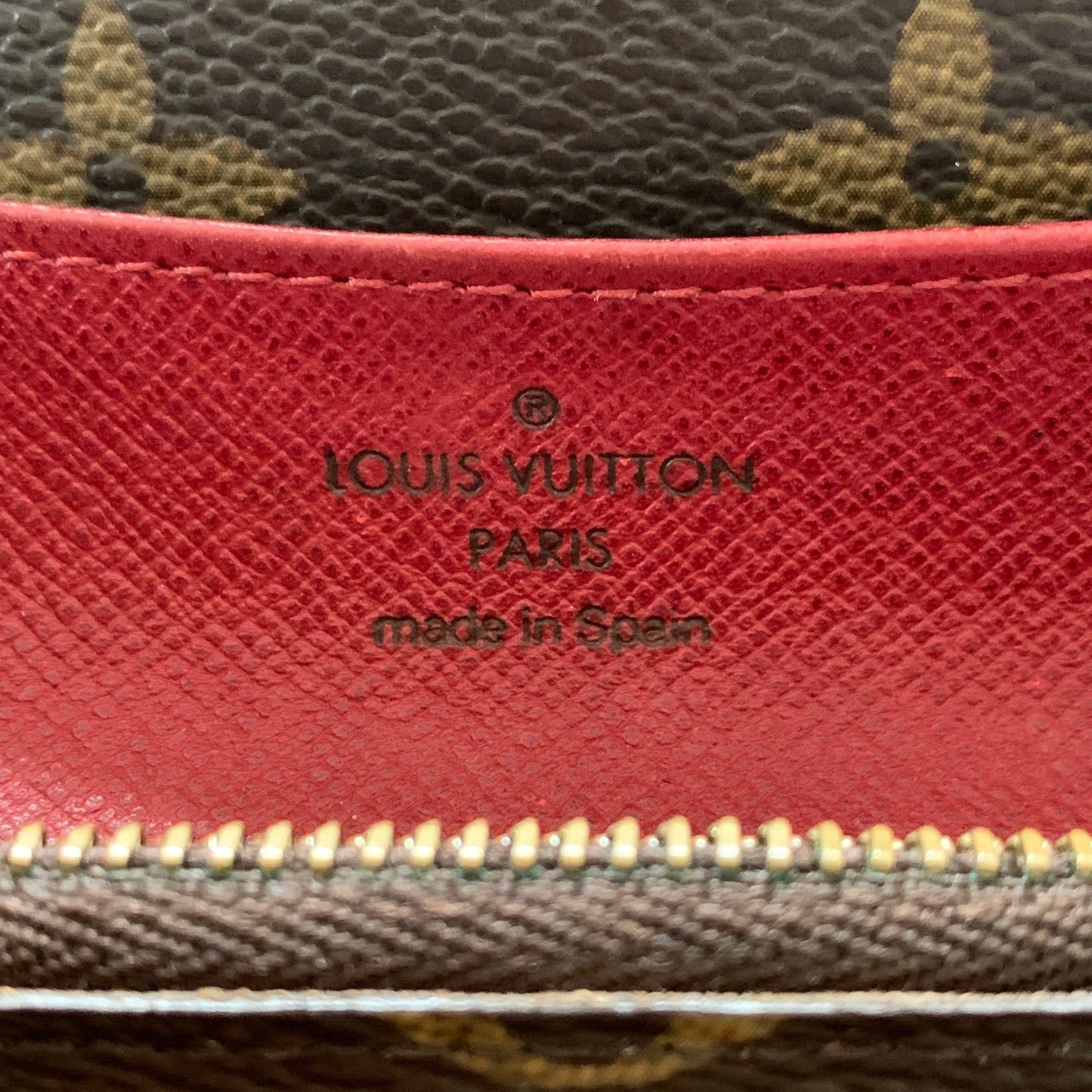 Louis Vuitton monogram Emily long wallet XA1180 Authentic with COA