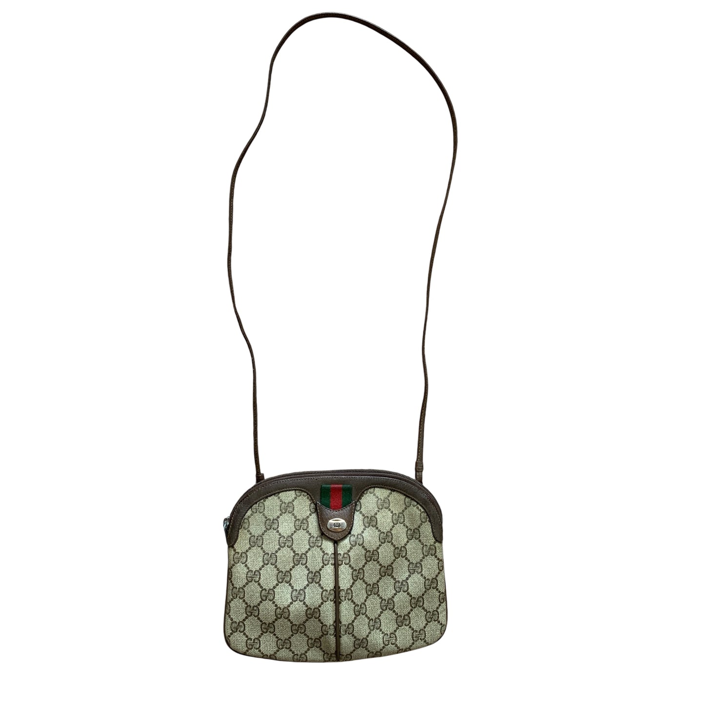 Gucci vintage GG supreme sherry line Crossbody bag authentic with COA