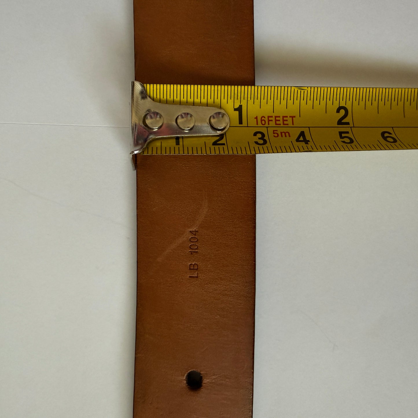 Louis Vuitton damier brown belt unisex size 85 cm 34 inch authentic with COA