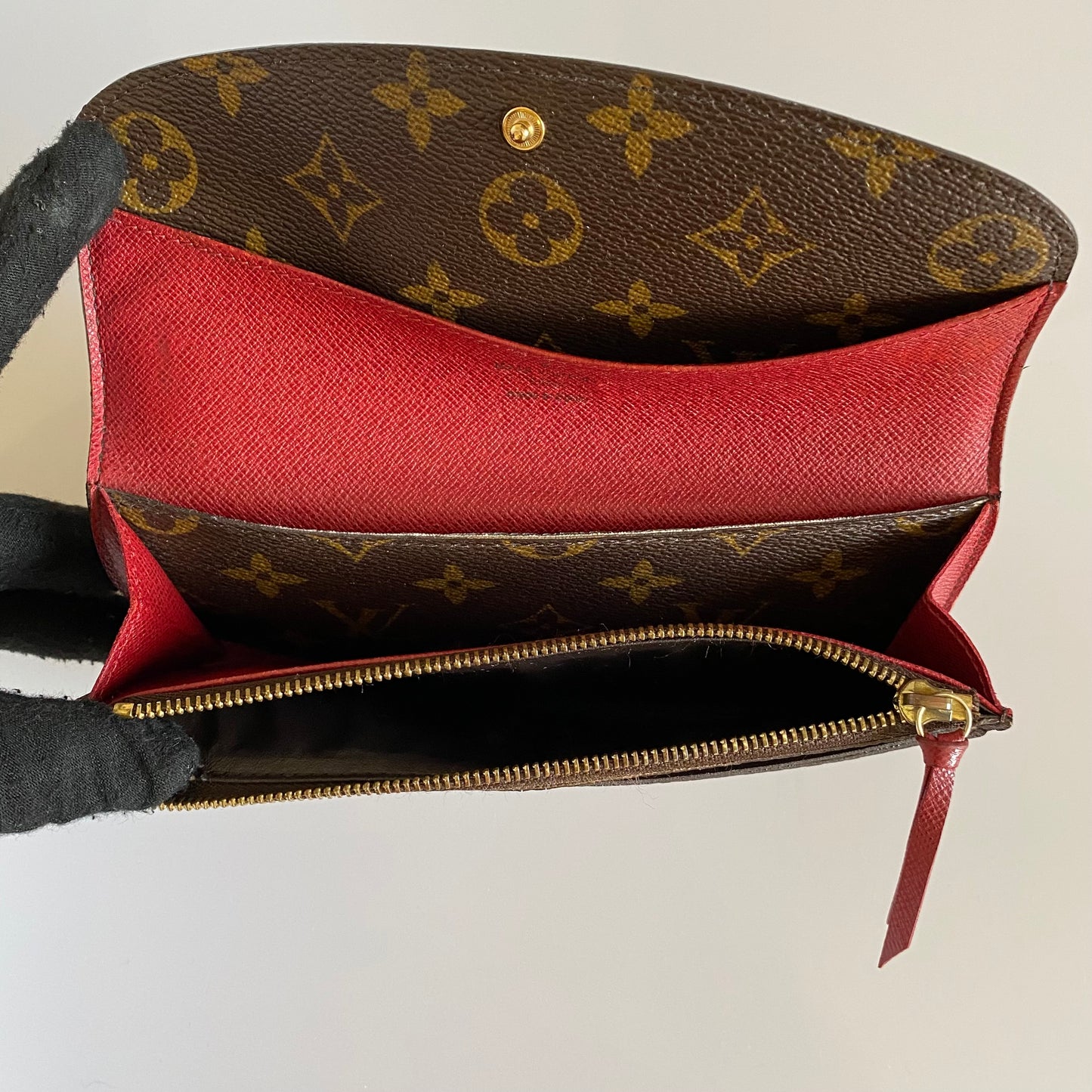 Louis Vuitton monogram emily long wallet CA4069 Authentic with coa