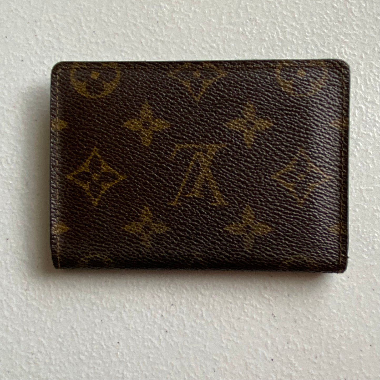 Louis Vuitton monogram ID pass holder CA1913 Authentic with COA 4.5x3.3