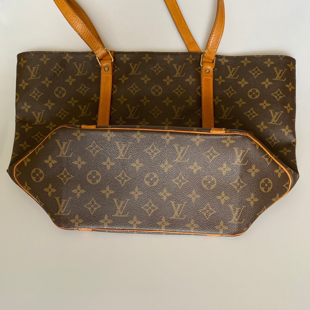 Louis Vuitton monogram tote  bag NO0976 Authentic with COA 19.5x13.2x6