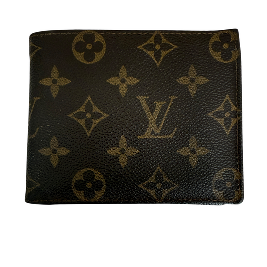Louis Vuitton monogram men’s bifold wallet authentic with COA