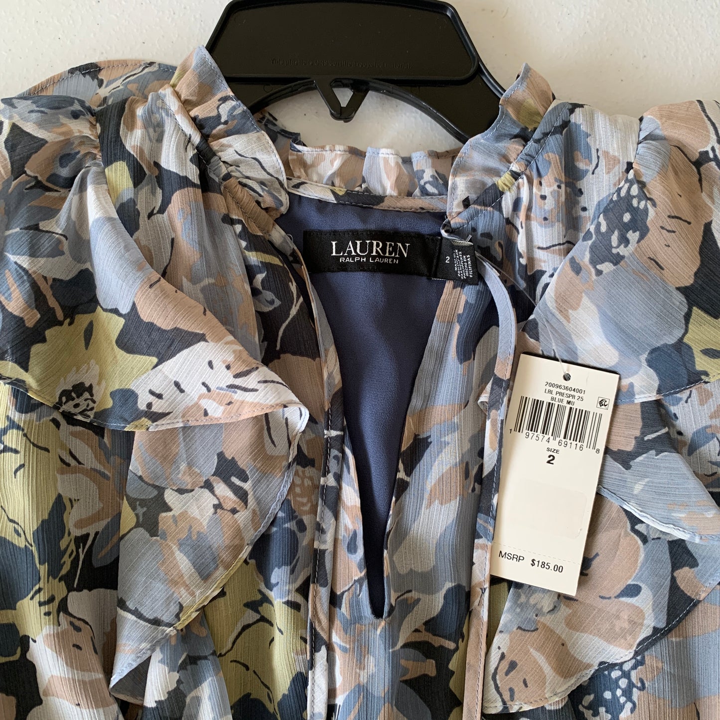 Lauren Ralph Lauren women’s NWT short sleeve dress floral size 2