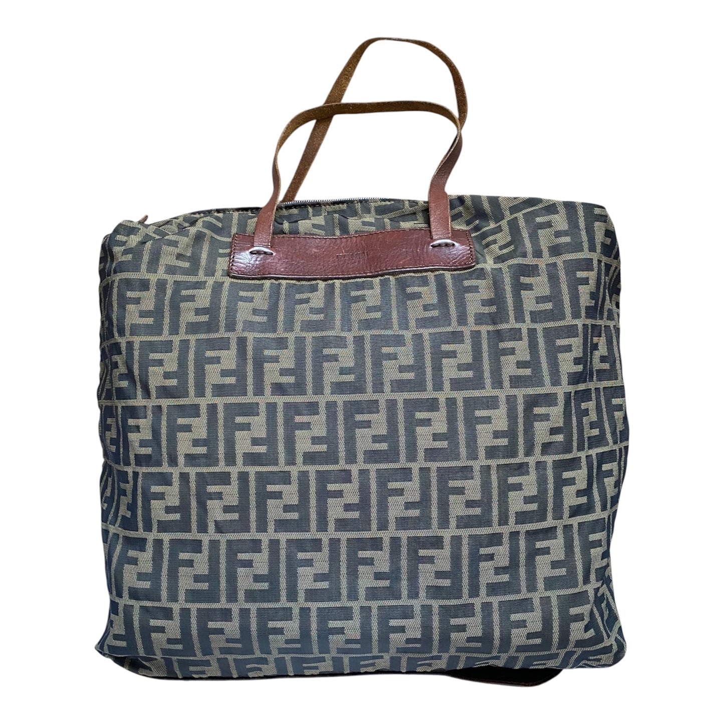 Fendi FF monogram foldable luggage bag Authentic with COA