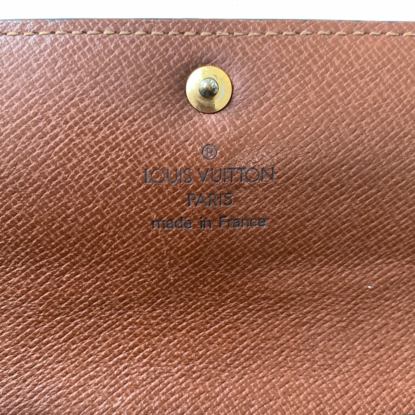 Louis Vuitton monogram long wallet TH0022 Authentic with COA