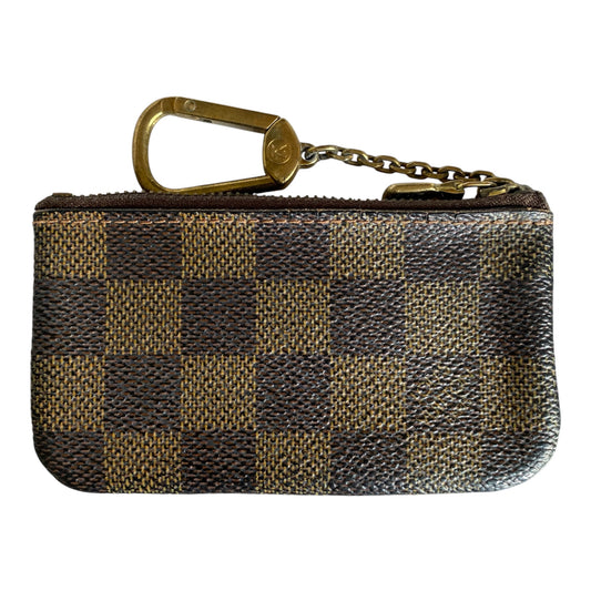 Louis Vuitton damier key pouch case CA0098 Authentic with COA