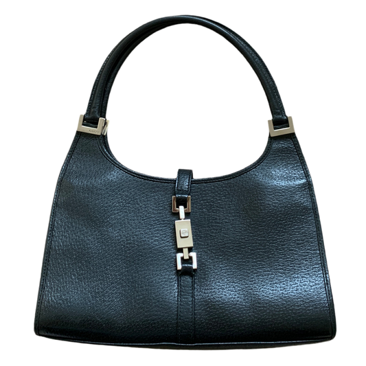 Authentic Gucci vintage Jackie black leather bag