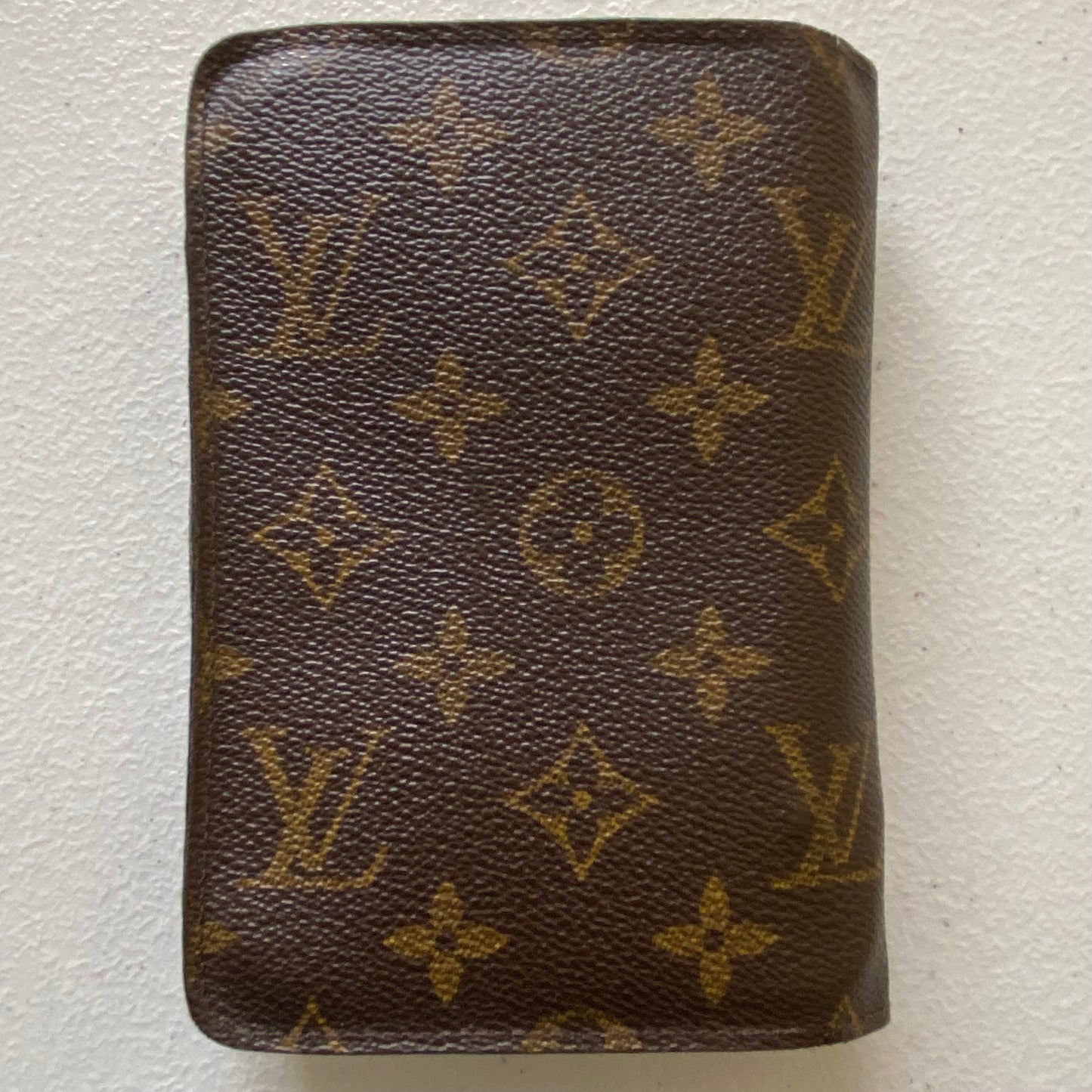 Louis Vuitton monogram kiss lock wallet SP0077 Authentic with coa 6.1x4.5