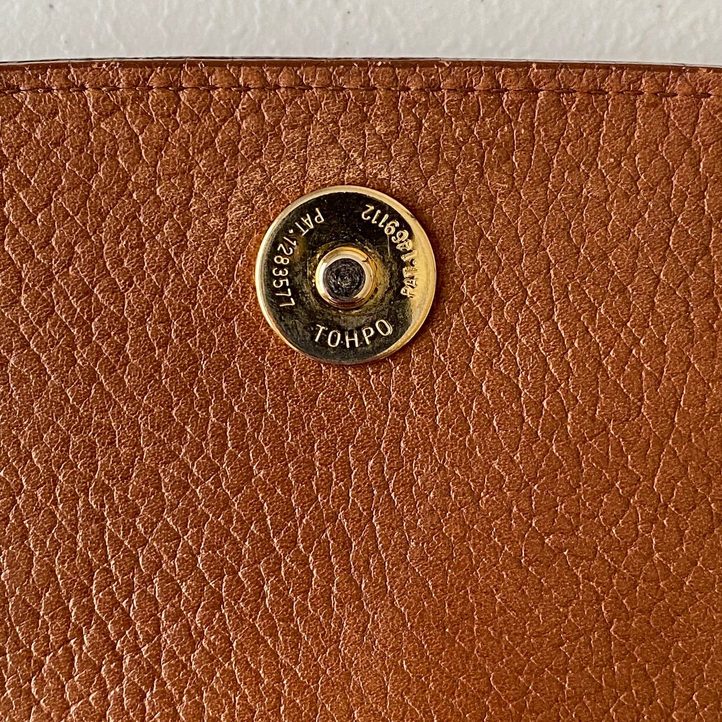 Burberry vintage brown leather crossbody bag Authentic with COA