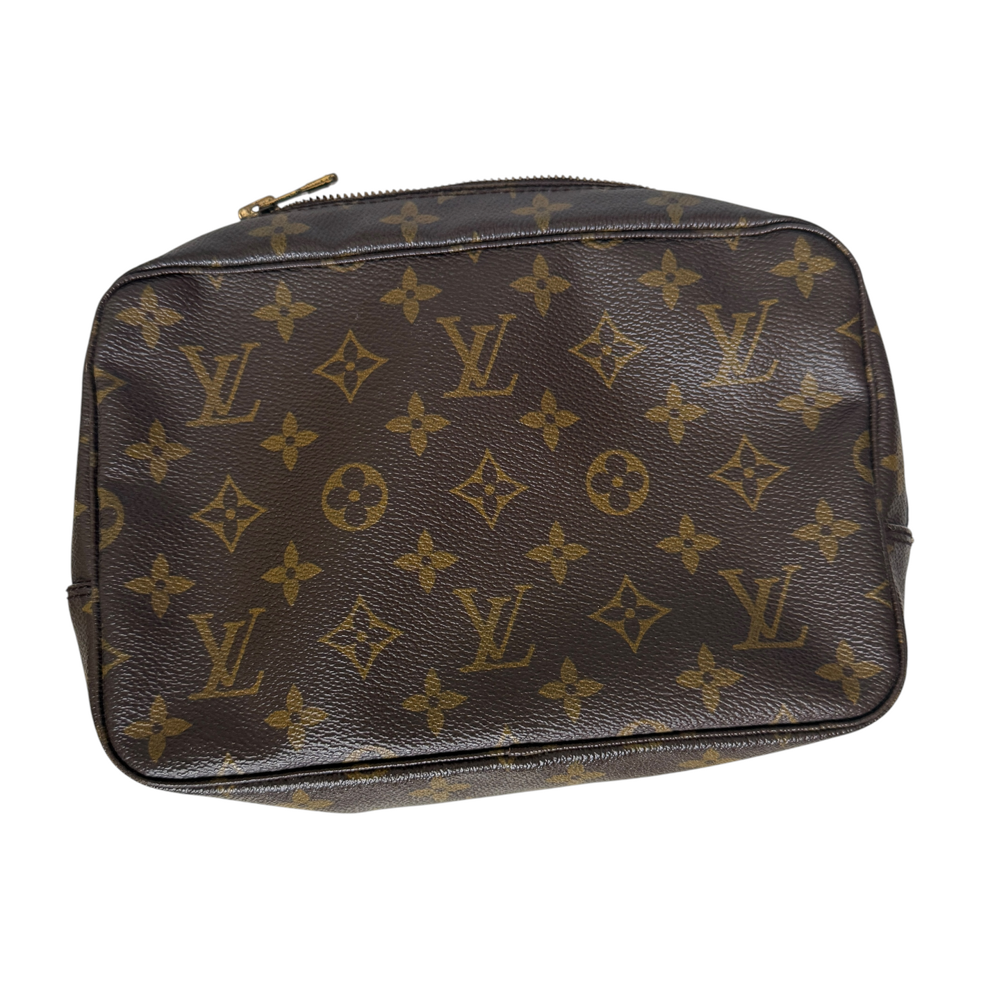 Louis Vuitton monogram cosmetic pouch bag 23 authentic with COA 9x6x2.5