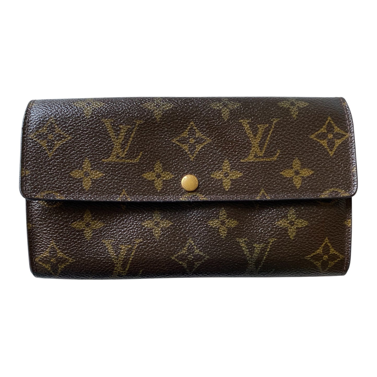 Louis Vuitton monogram Sarah long wallet MB0083 Authentic with COA