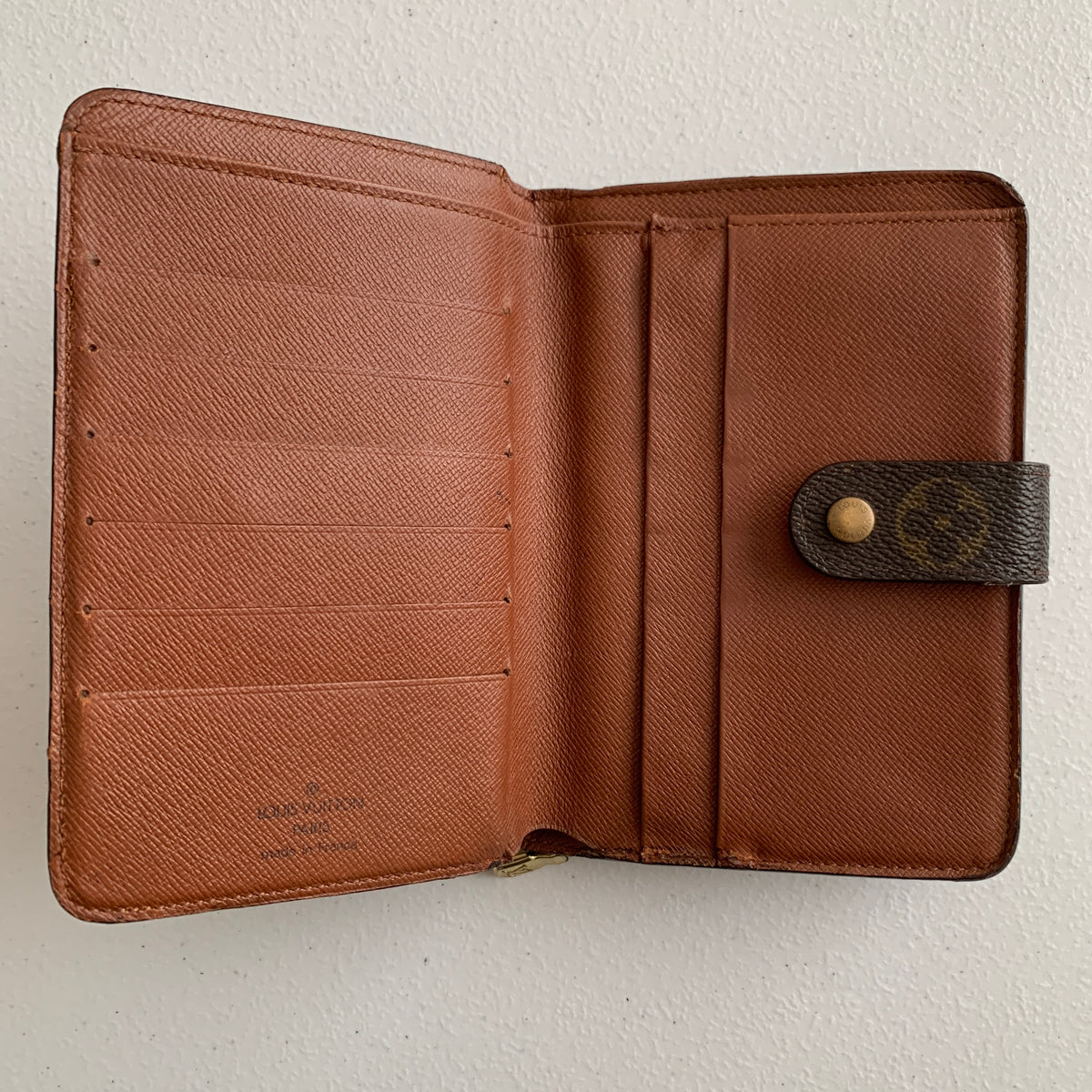 Louis Vuitton monogram wallet SP0978 Authentic with COA 6.1x4.3x1