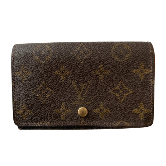 Louis Vuitton monogram wallet RA0966 Authentic with COA 5.6x3.6