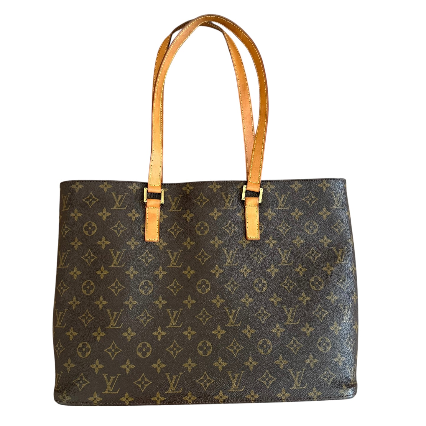 Louis Vuitton women’s monogram luco tote bag authentic with COA