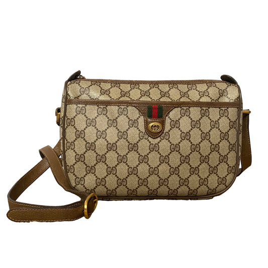 Gucci vintage sherry line crossbody bag Authentic with coa