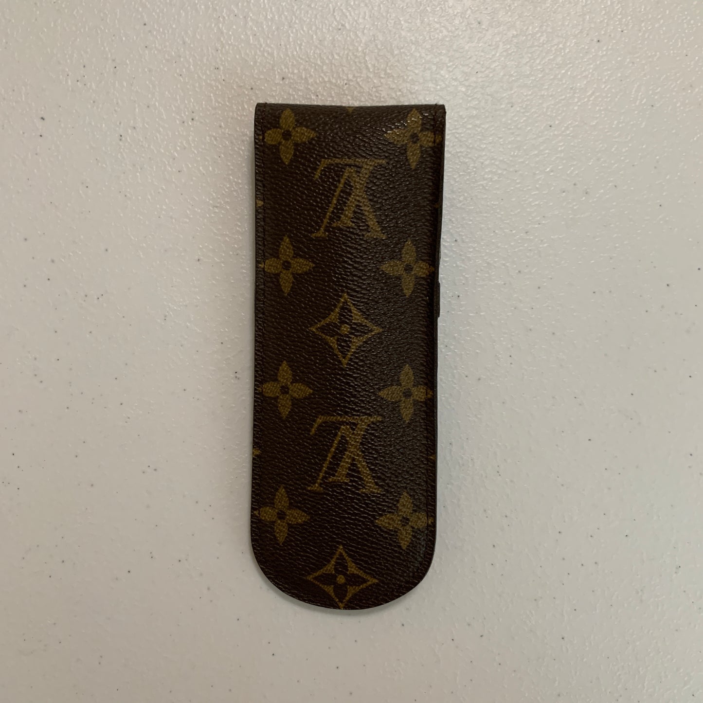 Louis Vuitton monogram pen case holder CA0052 authentic with COA