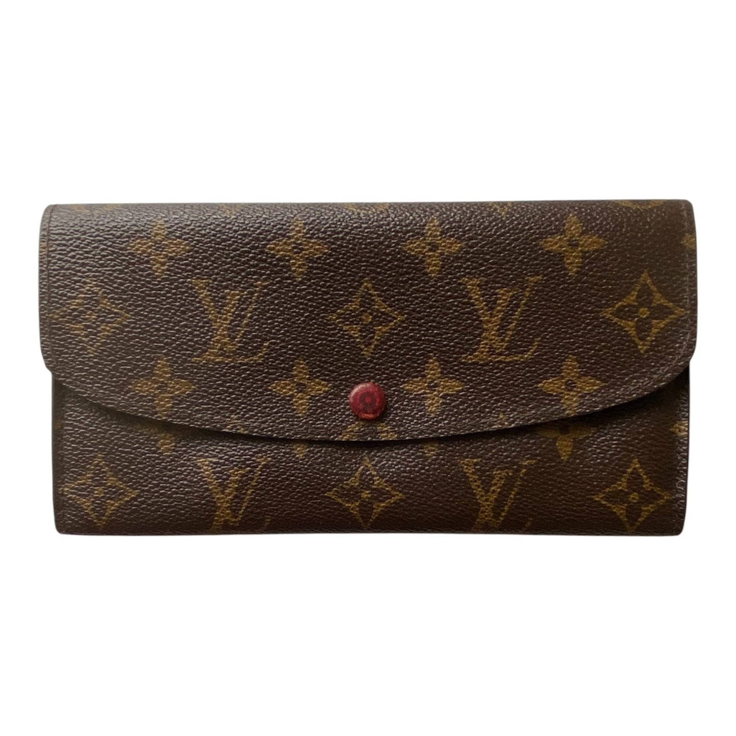 Louis Vuitton monogram long wallet CA0151 Authentic with COA 7.4x4