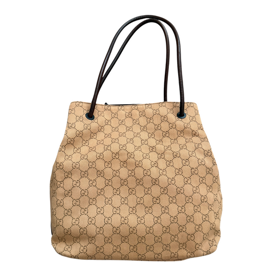 Gucci monogram shoulder bag 12x12x4.8” authentic with COA